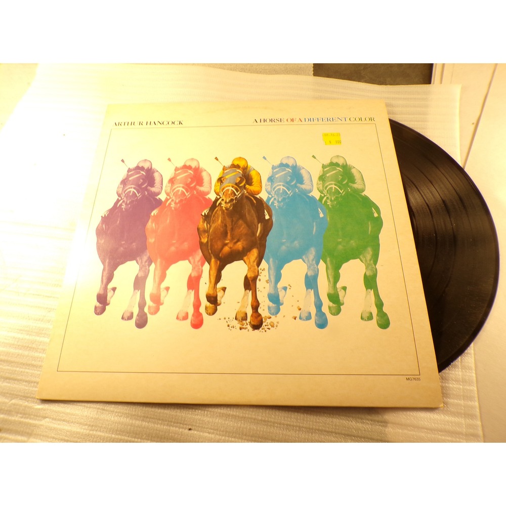 Arthur Hancock A Horse of a Different Color Vinyl LP 1981 Monument MG7635 Record